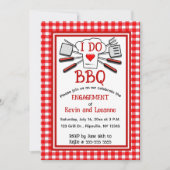 Bearbeitbar Ich mache GRILLEN-Verlobung Einladung (Vorderseite)
