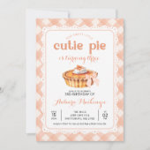 Bearbeitbar JEDES ALTER Sweet Süsse Pie Birthday P Einladung (Vorderseite)