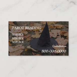 Bearbeitbar, Kartenlesedienst, Tarot, Magie usw. Visitenkarte