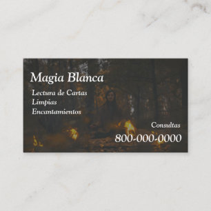 Bearbeitbar, Kartenleseservice, Tarot , Magic etc. Visitenkarte