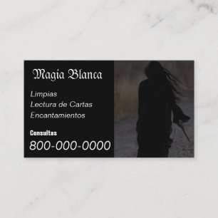 Bearbeitbar, Kartenleseservice, Tarot , Magic etc. Visitenkarte