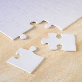 (Bearbeitbar) Lila FarbOmbre und Text Puzzle (Seite)