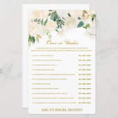 Bearbeitbar über oder unter Brautparty (Vorne/Hinten)