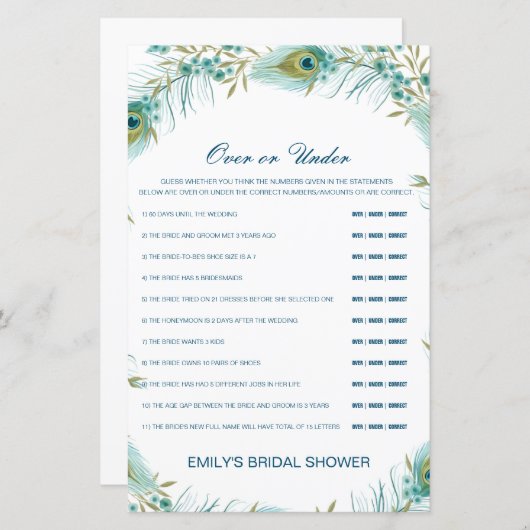 Bearbeitbar über oder unter Brautparty (Vorne/Hinten)