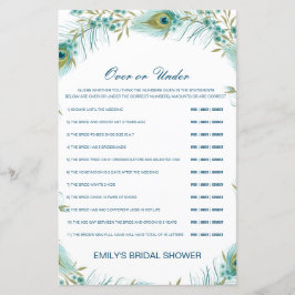 Bearbeitbar über oder unter Brautparty