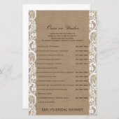 Bearbeitbar über oder unter Brautparty (Vorne/Hinten)