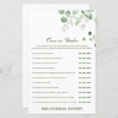 Bearbeitbar über oder unter Brautparty (Vorne/Hinten)