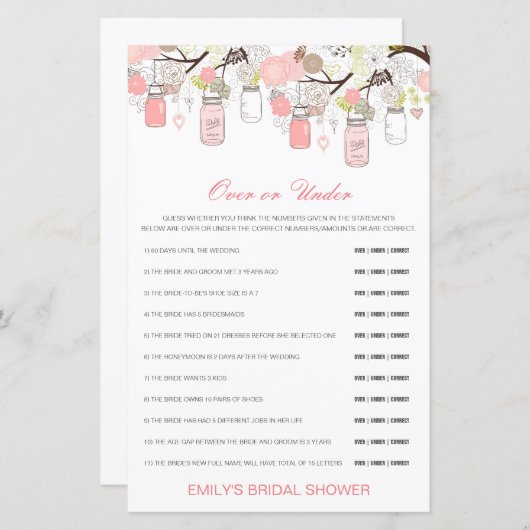 Bearbeitbar über oder unter Brautparty (Vorne/Hinten)