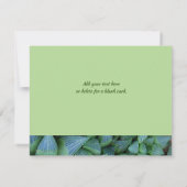 Bearbeitbar Vielen Dank Succulent Pflanze 4.25"x5" (Rückseite)