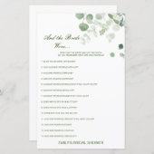 Bearbeitbar Was ist das Brautparty der Braut? (Vorne/Hinten)