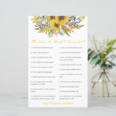 Bearbeitbar, wer Braut und Beste Karte kennt (Stehend Vorderseite)