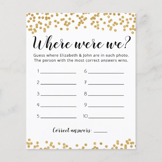 Bearbeitbar, wo wir Brautparty hatten (Vorderseite)