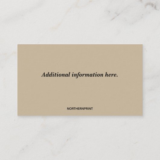 Bearbeitbare Abdichtungsdienste Visitenkarte (Rückseite)