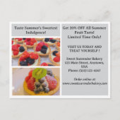 Bearbeitbare Angebote und Rabatte Postkarte (Vorderseite)