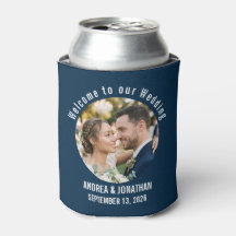 Bearbeitbare Art Deco Hochzeitseinladung mit Foto