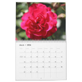 Bearbeitbare Blume Naturfotografie Volljährig Kalender (Mär 2026)