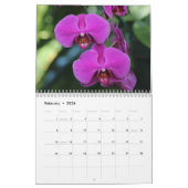 Bearbeitbare Blume Naturfotografie Volljährig Kalender (Feb 2026)