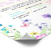 Bearbeitbare Blumenverkaufs-Fundraiser-Flugblatt Poster (Ecke)