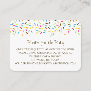 Bearbeitbare Bücher für die Beipackkarte des Babys Begleitkarte