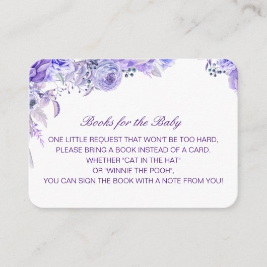 Bearbeitbare Bücher für die Beipackkarte des Babys Begleitkarte (Vorderseite)