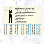 Bearbeitbare Catering Telefonnummer Flyer