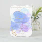 Bearbeitbare Datei für Hochzeitseinladungsdesign Save The Date (Stehend Vorderseite)