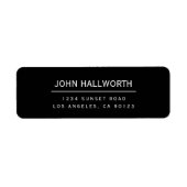 Bearbeitbare einfache Rückgabe (Vorne)