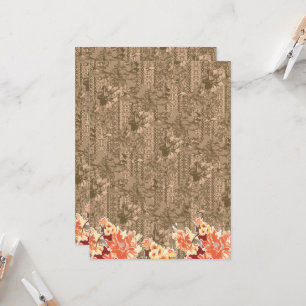 Bearbeitbare Einladungen für Hochzeiten mit RSVP-K