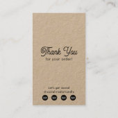 Bearbeitbare Einzelhandelspreismarke Kleiderhaken  Visitenkarte (Rückseite)