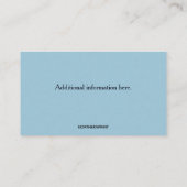 Bearbeitbare Eisenwerke und Sicherheitsgitter Visitenkarte (Rückseite)