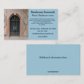 Bearbeitbare Eisenwerke und Sicherheitsgitter Visitenkarte (Vorne/Hinten)