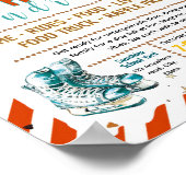 Bearbeitbare Eishockey-Fundraiser-Flugblatt Poster (Ecke)