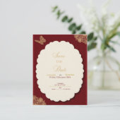 Bearbeitbare elegante Einladung (Stehend Vorderseite)