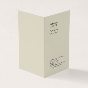 Bearbeitbare elegante schlichte minimalistische Pa Visitenkarten