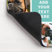 Bearbeitbare FamilienfotoCollage Mousepad (Ecke)