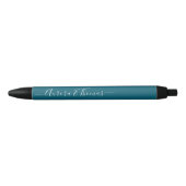 Bearbeitbare Farb-Calligrafie-Schrift Name Stift (Vorderseite)