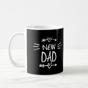 Bearbeitbare Farbe Neuer Papa Kaffeebecher Kaffeetasse