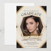 Bearbeitbare Foto-Sparklingrahmen für Geburtstage- Einladung (Vorne/Hinten)