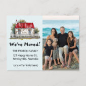 Bearbeitbare Fotos, die wir verschoben haben Ankündigungspostkarte (Vorderseite)