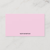 Bearbeitbare Friseur Salon Loyalität Prämie Karte (Rückseite)