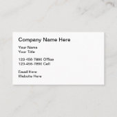 Bearbeitbare Garage Tür Moderne Visitenkarten Visitenkarte (Rückseite)