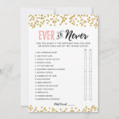 Bearbeitbare Geburtstagskarte für alle oder nie zu Einladung (Vorderseite)