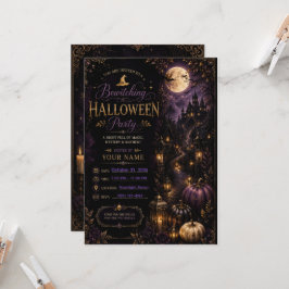 Bearbeitbare Halloween-Kostüm-Party-Einladung Einladung