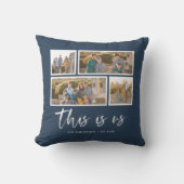 Bearbeitbare Hintergrundfarbe Dies ist die US-Foto Kissen (Vorderseite)