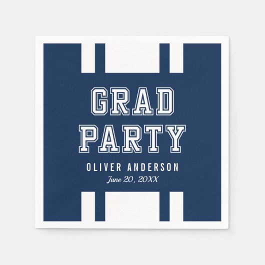 Bearbeitbare Hintergrundfarbe Groß-/Kleinschreibun Serviette (Vorderseite)