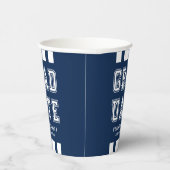 Bearbeitbare Hintergrundfarbenvielfalt Pappbecher (Rechts)