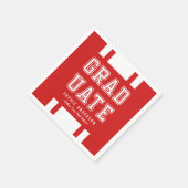 Bearbeitbare Hintergrundfarbenvielfalt Serviette (Ecke)