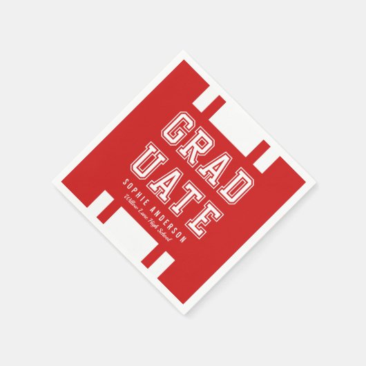 Bearbeitbare Hintergrundfarbenvielfalt Serviette (Ecke)