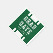 Bearbeitbare Hintergrundfarbenvielfalt Serviette (Ecke)