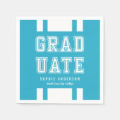 Bearbeitbare Hintergrundfarbenvielfalt Serviette (Vorderseite)